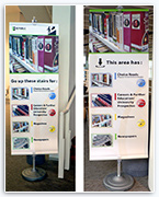 The displayed Republic Polytechnic library clip banners.