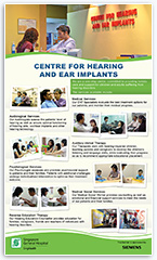 Singapore General Hospital's Centre for Hearing & Implants.